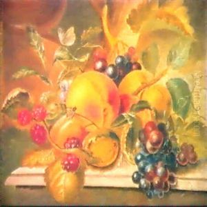Fruchtestilleben by William Jabez Muckley