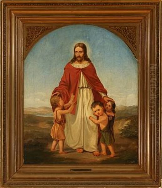Jesus Christ With Children - view 1