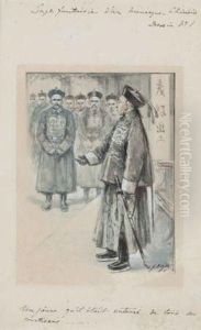 Sage Fantaisie D'un Monarque Chinois by Georges Ferdinand Bigot