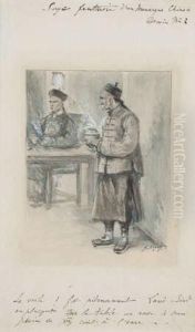 Sage Fantaisie D'un Monarque Chinois by Georges Ferdinand Bigot