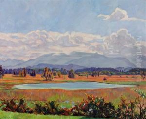 Spatsommertag by Eduard Muencke