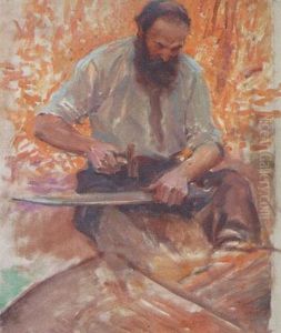 Le Faucheur by Jules Alexis Muenier