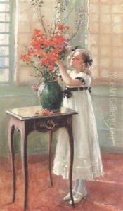 The Flower Arranger by Jules Alexis Muenier