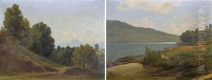 Geissenstein; Seeufer (pair) by Jost Muheim