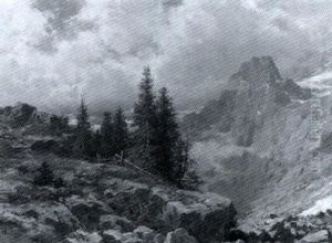 Berglandschaft by Jost Muheim