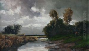 Im Aiblinger Moor by Josef Muehlbeck