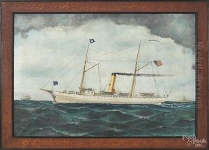 Steamship by Otto Muhlenfeld