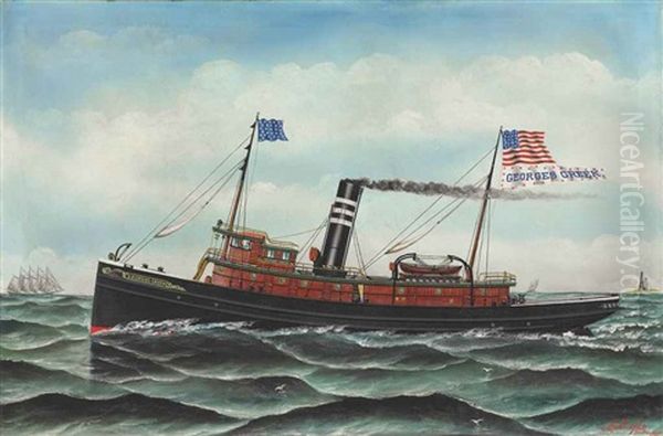 The Tugboat Georges Creek, 1906 - view 1