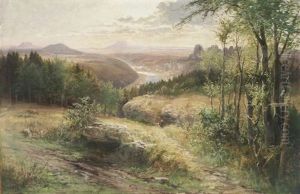 Sommernachmittag by Albert Ernst Muehlig