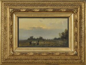 Landschaft Aus Der Umgebung Von Dresden