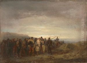 Franzosische Soldaten, Von Deutschen Gefangen Genommen