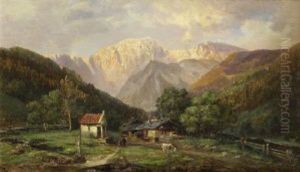 Blick Auf Den Hohen Goll
