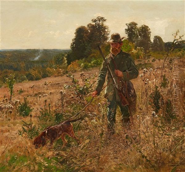 Ranger With His Dog - view 1