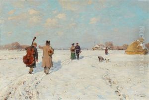 The Returning Musicians by Hugo Muehlig
