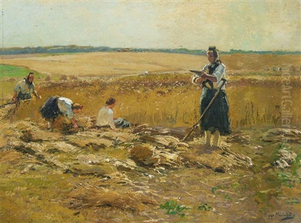 Peasants At The Hayharvest - view 1