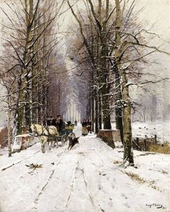 On The Way To The Market by Hugo Muehlig