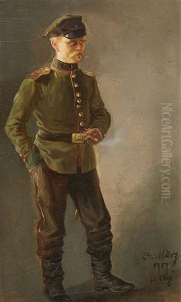 Self Portrait In Uniform - view 1