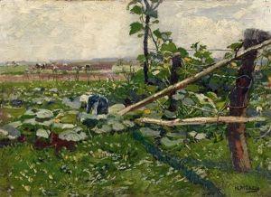 Bei Der Ernte (+ Landschaftsstudie, Verso) Bei Der Ernte (+ Landschaftsstudie, Verso)