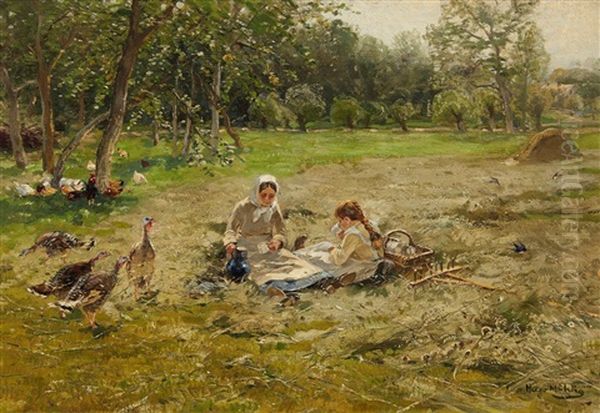 Picnic In A Meadow - view 1