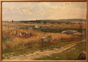 Hessische Landschaft by Hugo Muehlig