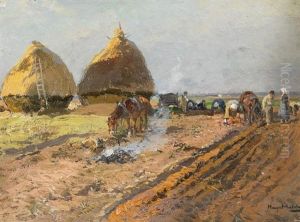 Kartoffelernte by Hugo Muehlig