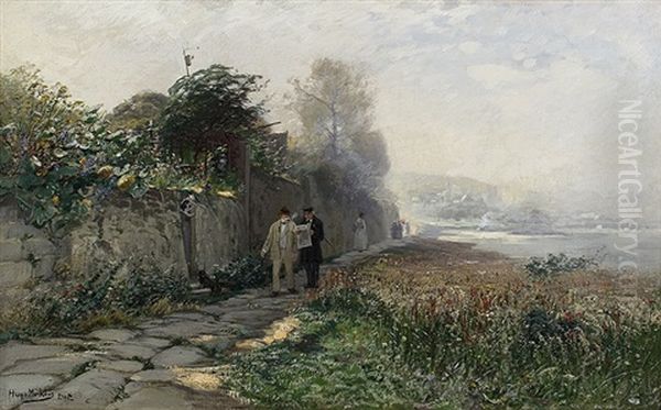 Walk At The Riverside - view 1