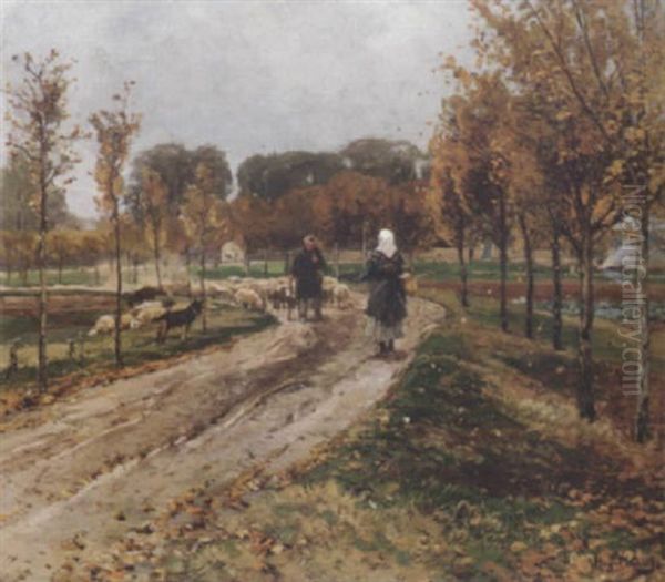 A Meeting On The Path - view 1