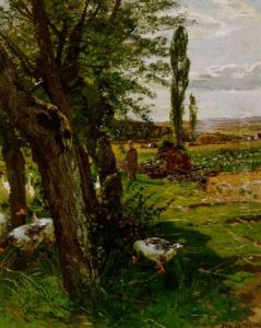 Hessische Landschaft by Hugo Muehlig