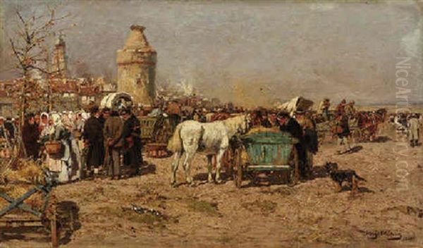 Viehmarkt In Hessen - view 1