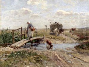 Heimkehr Vom Felde by Hugo Muehlig