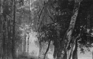 Im Tharandter Wald by Hugo Muehlig