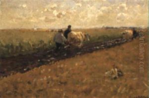 Bauern Bei Der Feldarbeit