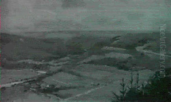 Nideggen (sommerliche Mittelgebirgslandschaft) - view 1