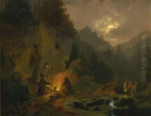 Night Fishing by Meno Muehlig