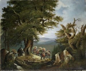 Schmuggler Bei Mondschein by Meno Muehlig