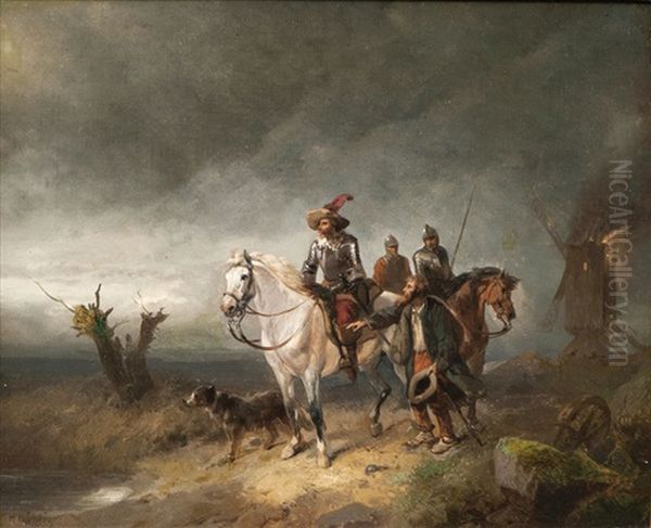 Spies On Horseback In The Thirty Years War - view 1