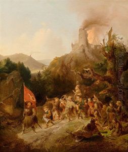 Plundernde Bauern