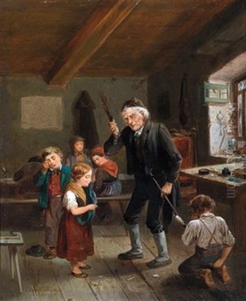 Der Erzurnte Schulmeister - view 1