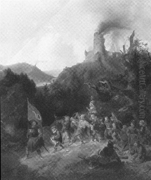 Szene Aus Dem Bauernkrieg - view 1