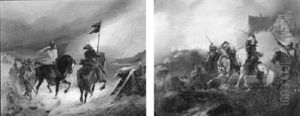 Szene Aus Dem Dreisigjahrigen Krieg by Meno Muehlig