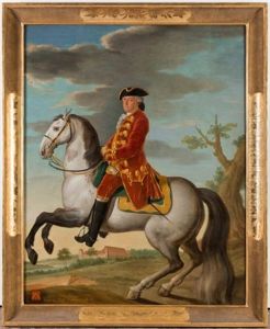 Portrait Equestre De Henri De Riollet, Comte De Morteuil