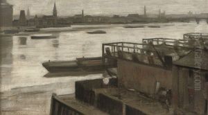 Chelsea Reach by David Thomas Muirhead