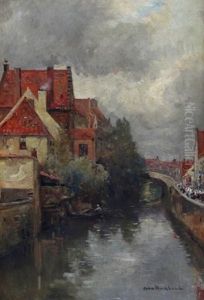 Quay St-augustine, Bruges