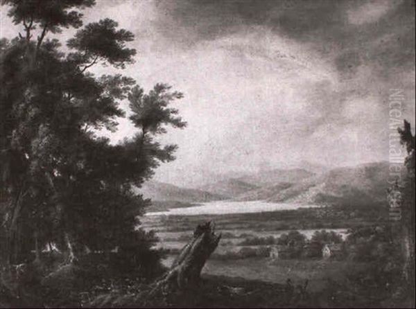 Irish Mountainous River Landscsape - view 1