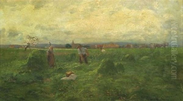 Peasant Workers, Barbizon - view 1