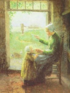 The End Of The Day by Carl Eugene Mulertt