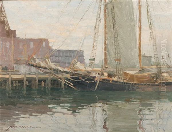 Gloucester Harbor (grey Day) - view 1