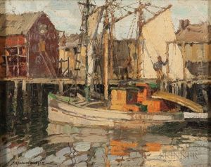 A Gill Netter by Frederick J. Mulhaupt