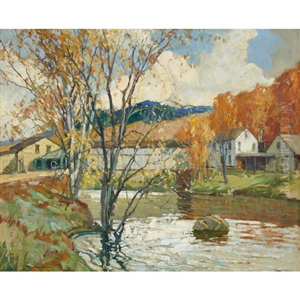 Covered Bridge, Stowe, Vermont - view 1