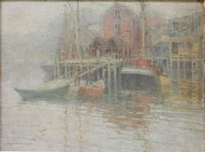 Harbor Scene Harbor Scene